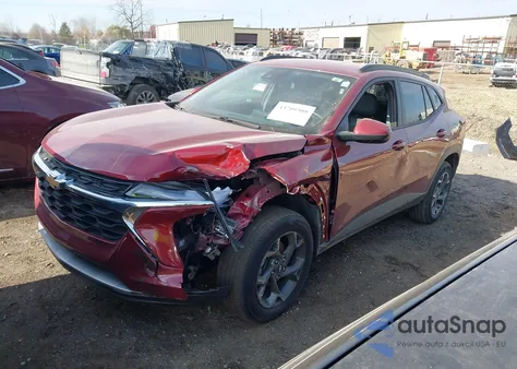 2025 Chevrolet Trax Fwd Lt z USA, uszkodzony, nr VIN KL77LHEPXSC241797